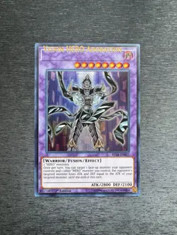YuGiOh! Vision Hero Adoration BLLR - Error Misprint Name Shift 1st Ed Near Mint - Image 1
