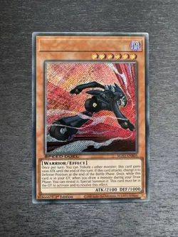 YuGiOh! Destiny Hero Dasher SGX1 - Error Misprint No Name No Imprint 1st Ed NM - Image 1