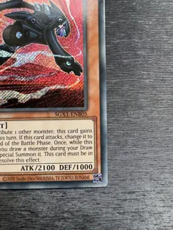 YuGiOh! Destiny Hero Dasher SGX1 - Error Misprint No Name No Imprint 1st Ed NM - Image 5
