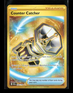 Counter Catcher 264/182 UR Pokemon TCG Paradox Rift Ultra Rare Trainer Card NM - Image 1