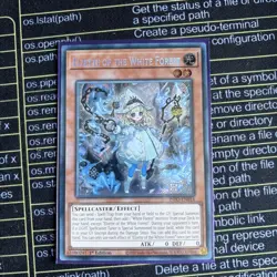 Elzette of the White Forest INFO-EN014 Secret Rare Near Mint 1st Ed Yugioh - Image 1