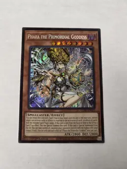 Phara The Primordial Goddess - Secret Rare 1st Edition - CORI-EN022 Yugioh - Image 1