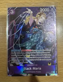 Black Maria [Alternate Art] OP08-074 One Piece Two Legends - Image 1