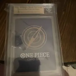 Bandai One Piece Card Game ONE PIECE DAY Monkey D. Luffy OP01-003 Foil SR BGS 10 - Image 5