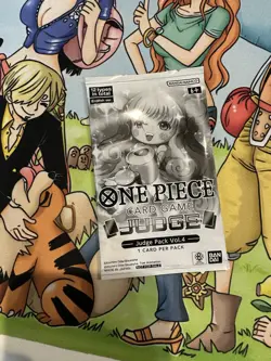 SEALED Judge Pack Vol.4 - One Piece Card Game TCG - English Free Box Ship - Image 1