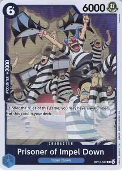 The Time of Battle #OP16-042 Prisoner of Impel Down - Image 1