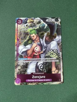 LP One Piece Zoro-Juurou OP05-067 rare French Promo 1st Anniversary - Image 1