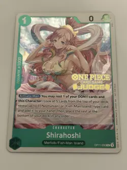 Shirahoshi OP11-030 (Judge Pack Vol. 7) One Piece Promotion Card - Image 1