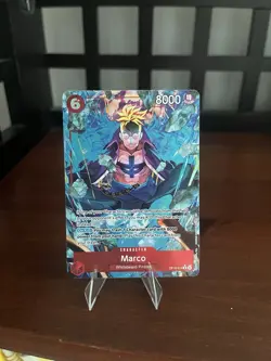 One Piece Marco OP16-014 Rare Foil Special Alternate Art The Time Of Battle - NM - Image 1