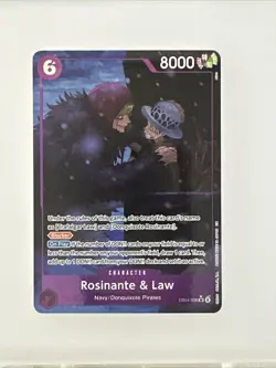 One piece EB04-038 Rosinante & Law SR Alt Art Rosinante & Law English Near Mint - Image 1