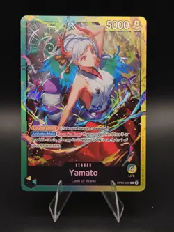 Yamato OP06-022 ONE PIECE TCG Card Game NM GREEN/YELLOW Leader - Image 1