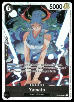 One Piece The Time of Battle #OP16-098 Yamato (098) Super Rare - Image 1