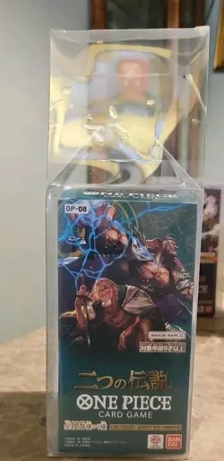 Ban Dai One Piece Card Game TWO LEGENDS OP-08 Booster Box 24packs Protecter Box - Image 5