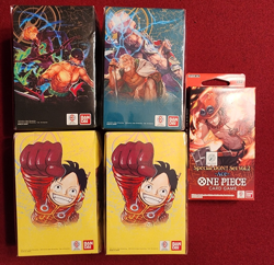 One Piece CCG - Double Pack Set / Special Don Set Booster (LOT OF 5 - SEALED) - Image 1