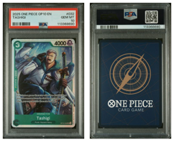 Tashigi OP10-032 Royal Blood Foil One Piece Graded Slab PSA 10 Gem Mint - Image 3