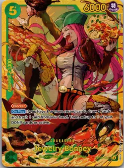 Jewelry Bonney (118) OP12-118 Secret Rare Legacy of the Master One Piece NM A122 - Image 1