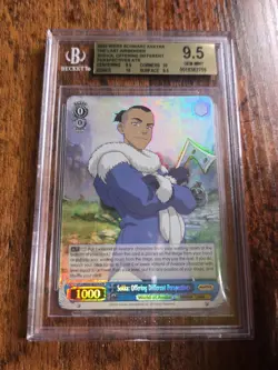 Weiss Schwarz Avatar The Last Airbender Sokka ATLA/WX04-082ATR ATR Foil BGS 9.5 - Image 1