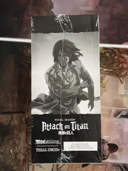 Attack On Titan Final Season TCG 6x Trial Deck Display Box Sealed - Image 2