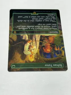 Sylvan Tutor (Borderless) Commander: the Lord of the Rings & SPITEFUL BANDITRY - Image 3