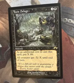 MTG Toxic Deluge - Retro Frame EN - MH3 412 - Magic Card - Near Mint NM - Image 2