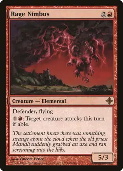 MTG Rage Nimbus - Rise of the Eldrazi #160 - Image 1