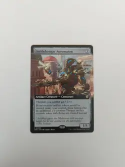 Stridehangar Automaton (Extended Art) Commander: Aetherdrift Regular NM MTG - Image 1