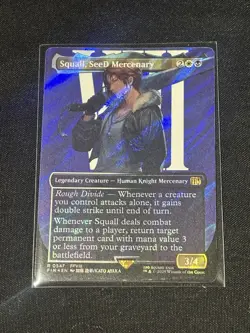 Magic: The Gathering Squall, SeeD Mercenary 0547 FFVIII Surge Foil - Image 1