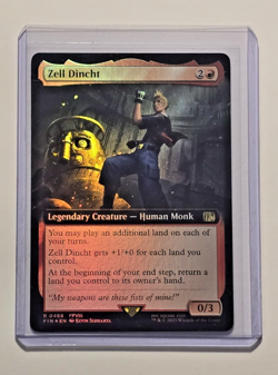 Magic The Gathering Final Fantasy Zell Dincht Extended Art Foil - Image 3