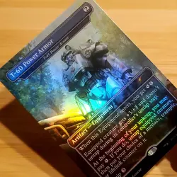 1x T-45 / T-60 Power Armor, Foil - Fallout Secret Lair 2452, Magic, MTG NM - Image 2