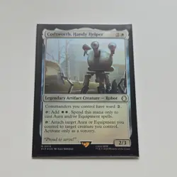 Wizards of the Coast MTG Fallout Codsworth, Handy Helper 0014 Foil Rare White - Image 4