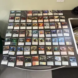 Lot Of 83 MTG Cards ALL Rares Mythics Foils - Image 1