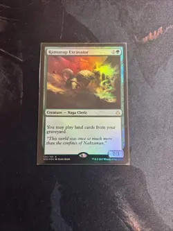Mtg FOIL Ramunap Excavator - Hour of Devastation + Bonus Foils - Image 3