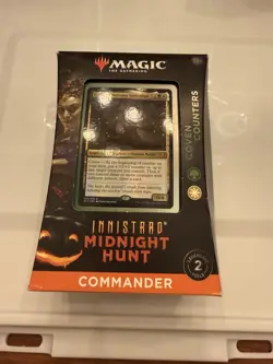 MTG Innistrad Midnight Hunt Coven Counters Commander Deck Factory Sealed New - Image 1