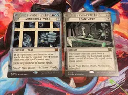 MTG Magic: The Gathering OTJ - REANIMATE & MINDBREAK TRAP Mythic & Rare MTG Mint - Image 1