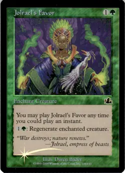 Jolrael's Favor Foil C Prophecy 116 NM - Image 1