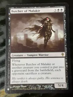 Butcher of Malakir , The List , Near Mint , MTG , FREE SHIPPING - Image 1
