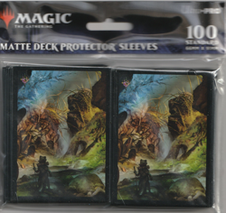 Bloomburrow Swamp 100 ULTRA PRO MTG deck protector card sleeves - Image 1