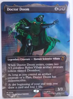 Doctor Doom (0336) [New, Near Mint] Borderless {Marvel Super Heroes} - Image 1
