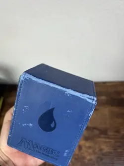 Mtg Blue Mana Flip Magnet Ultra Pro Deck Box Magic MTG - Image 4