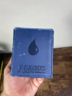 Mtg Blue Mana Flip Magnet Ultra Pro Deck Box Magic MTG - Image 5