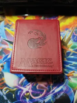 Vintage 2010 ULTRA PRO Magic The Gathering MTG RED MANA FLIP BOX MTG Deck Case - Image 1