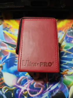 Vintage 2010 ULTRA PRO Magic The Gathering MTG RED MANA FLIP BOX MTG Deck Case - Image 4