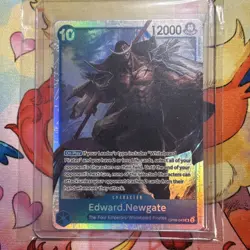 Edward Newgate SR OP08-043 English ONE PIECE Card Game Two Legends - Image 1