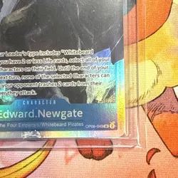 Edward Newgate SR OP08-043 English ONE PIECE Card Game Two Legends - Image 5