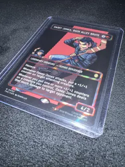 Casey Jones Back Alley Brute (Borderless) (Surge Foil): TMNT NM MTG R0090 - Image 5