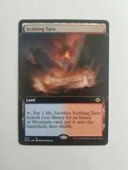 Scalding Tarn BORDERLESS - Magic EXTENDED ART MTG Card - MH2 - Image 2