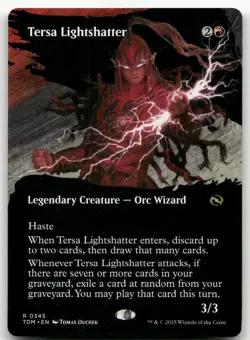Tersa Lightshatter (Borderless) #345 (NM) Tarkir Dragonstorm TDM Magic MTG - Image 1