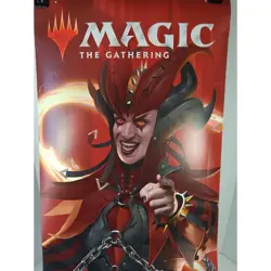 Magic the Gathering Cult of Rakdos Large Ravnica Allegiance Print 12x39 Banner - Image 1