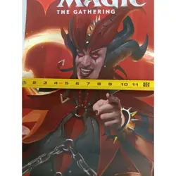 Magic the Gathering Cult of Rakdos Large Ravnica Allegiance Print 12x39 Banner - Image 5