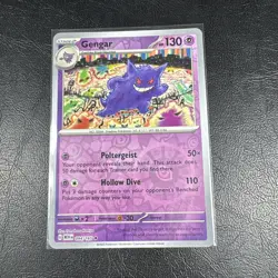 Gengar 094/165 Scarlet & Violet 151 Reverse Holo Rare Pokemon Card NM/Mint - Image 1